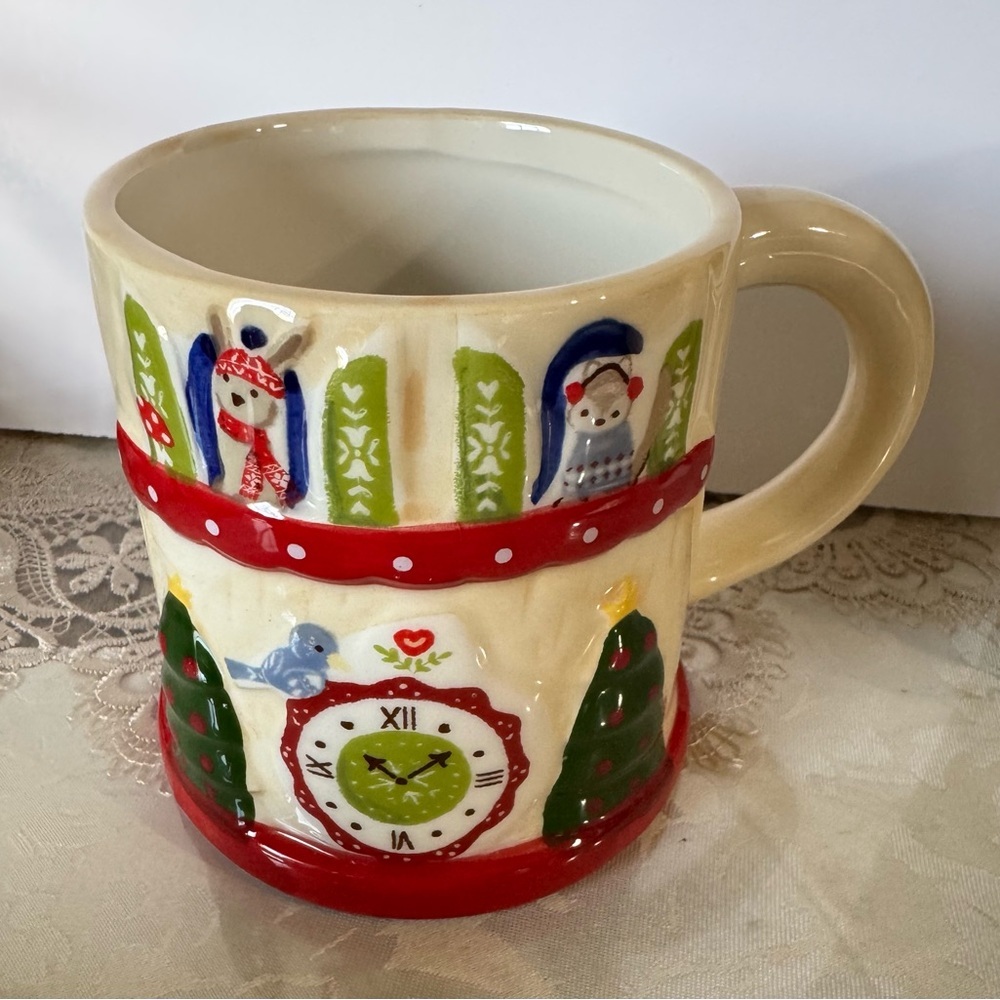 Cost Plus World Market Red and White Mug - Picture 6 of 9